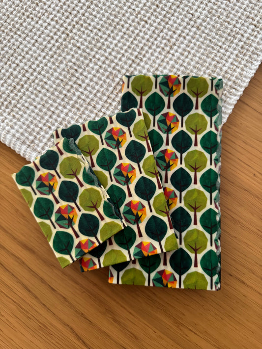 Bivaxdukar 3 pack i olika storlekar