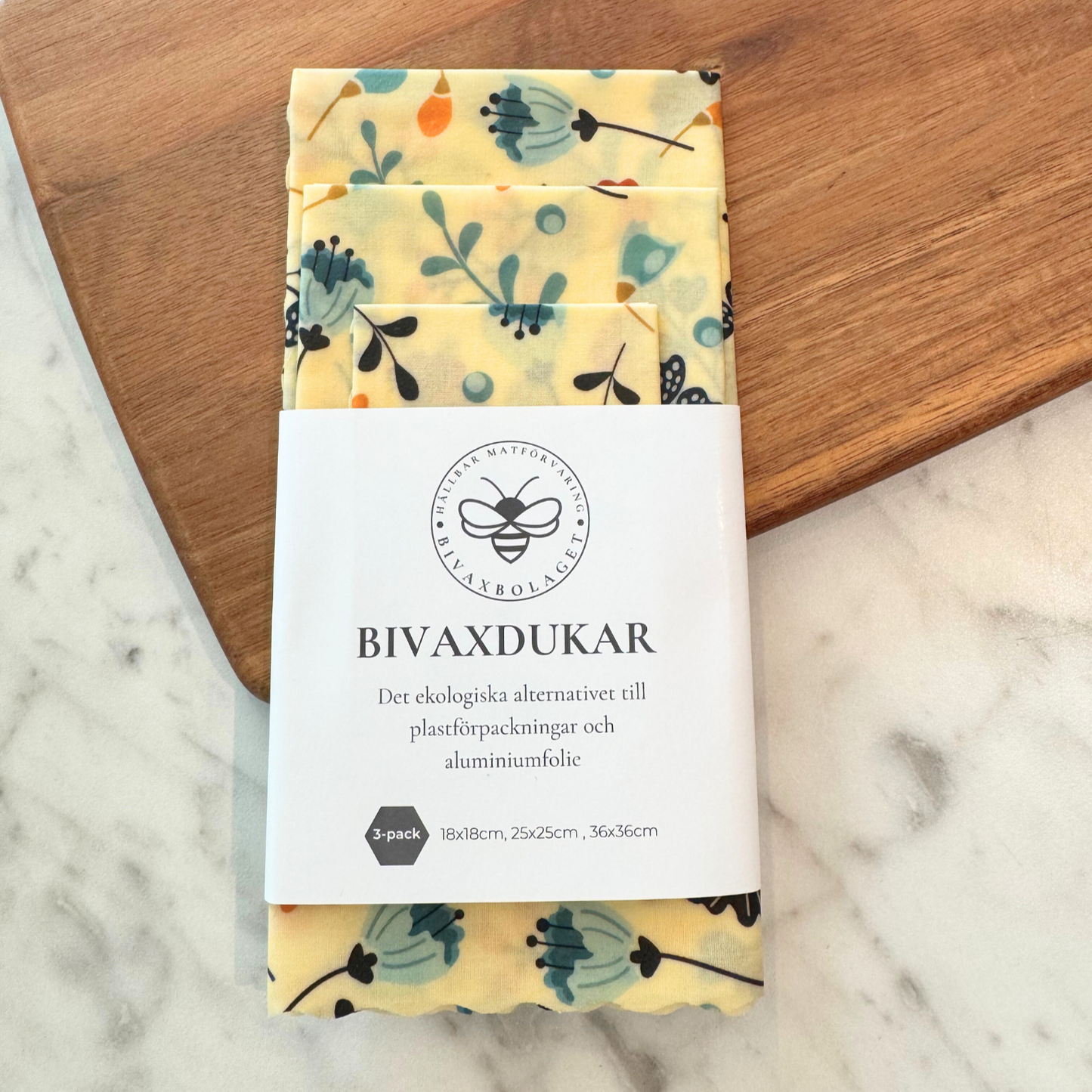 Bivaxdukar 3-Pack - Blomsterdröm