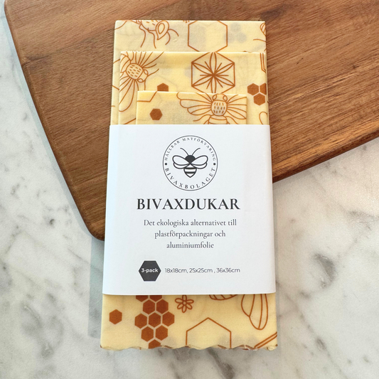 Bivaxdukar 3-Pack - Honungsbi