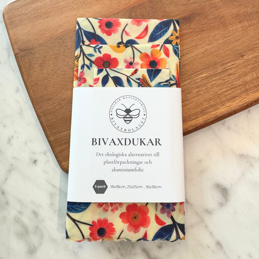 Bivaxdukar 3-Pack - Sångfåglar
